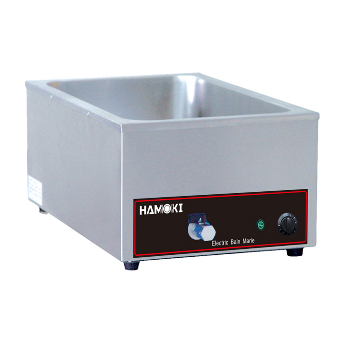 Bain Marie Wet Heat Depth 150mm - With Drain Tap