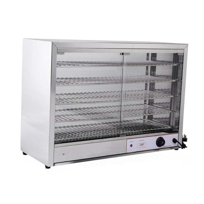Pie Cabinet and Warmer with 5 Shelves