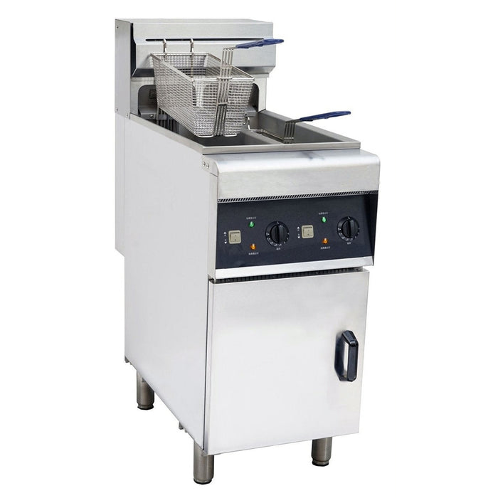 10+10 L Standing Twin Tank Electric Fryer