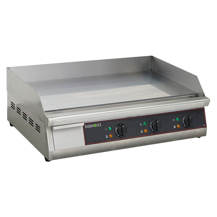 Electric Countertop Chrome Plated Griddle- Flat 76cm