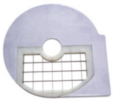 Vegetable Prep Machine 20x20 mm Dicing Disc (Half)