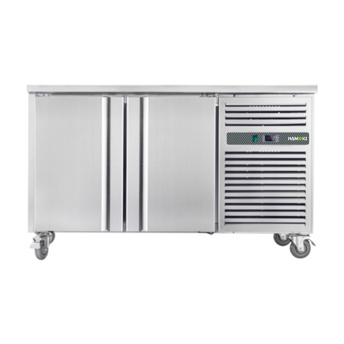 2 Door Freezer Counter - 272L
