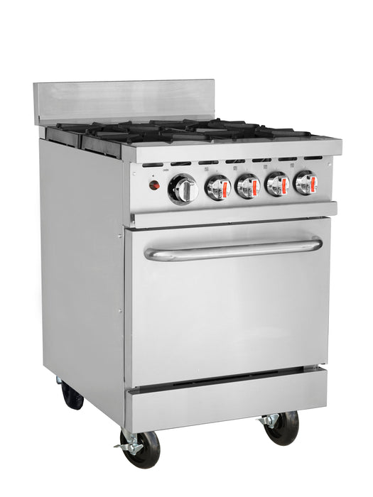 Hamoki Gas Range 4 Burner with Oven HKR-4S
