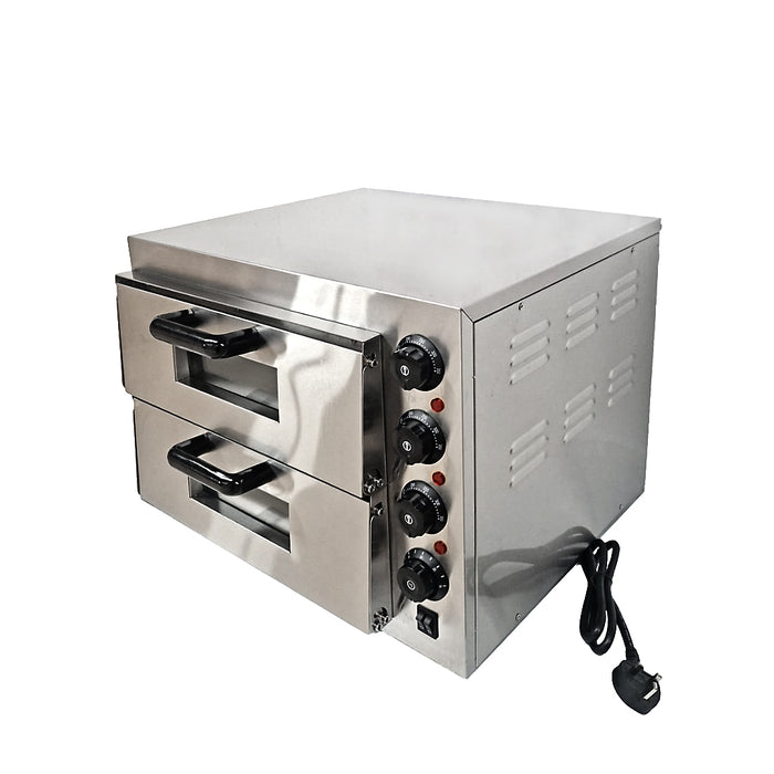Twin Deck Commercial Pizza Oven
