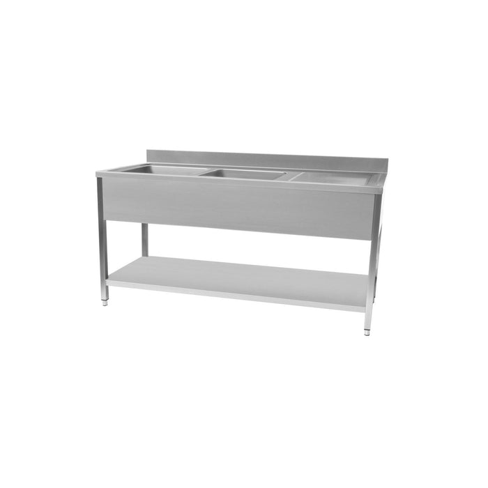 Stainless Steel Sink 1400 Right Hand Drain