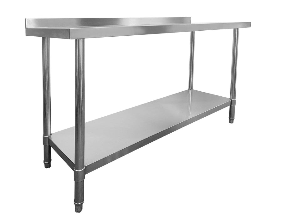 Stainless Steel Wall Prep Table - 1500x600x900mm