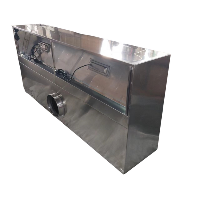 Wall-Mount Extraction Canopy / Range Hood 2000 mm