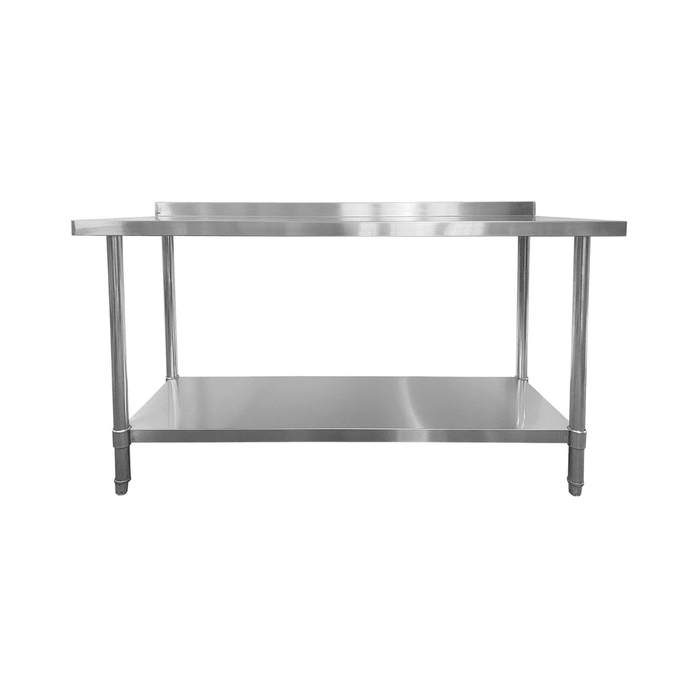 Stainless Steel Wall Prep Table - 1500x600x900mm (WxDxH)