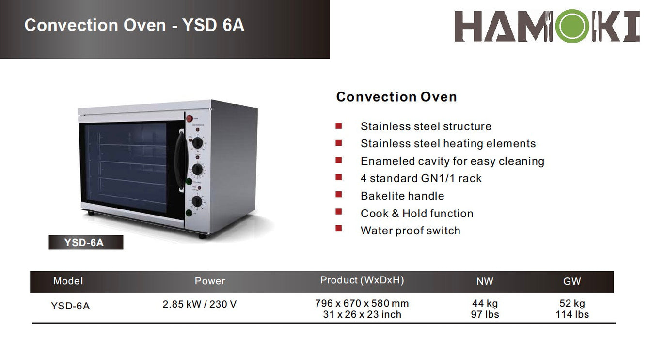 Convection oven - YSD-6A